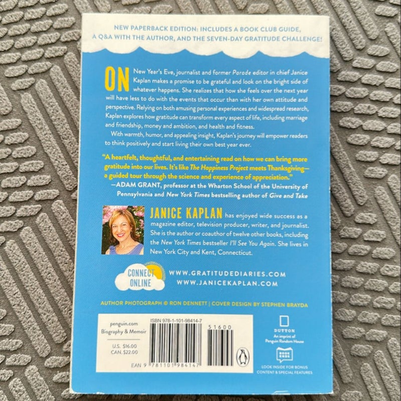The Gratitude Diaries