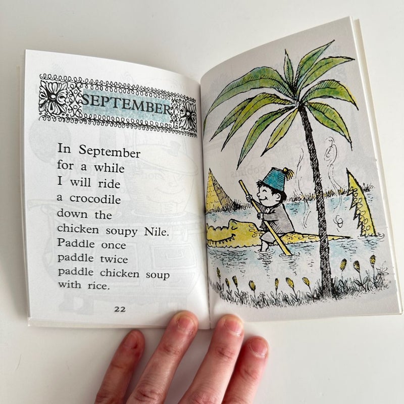 Chicken Soup With Rice, A Book of Months by Maurice Sendak, Paperback