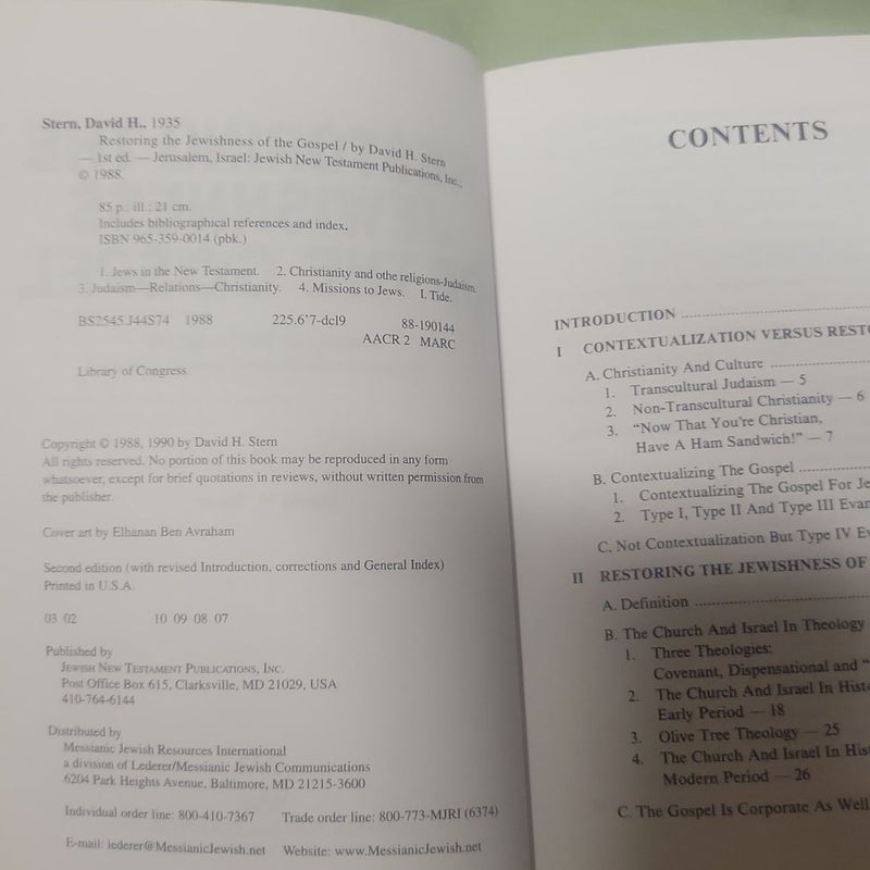 Restoring the Jewishness of the Gospel