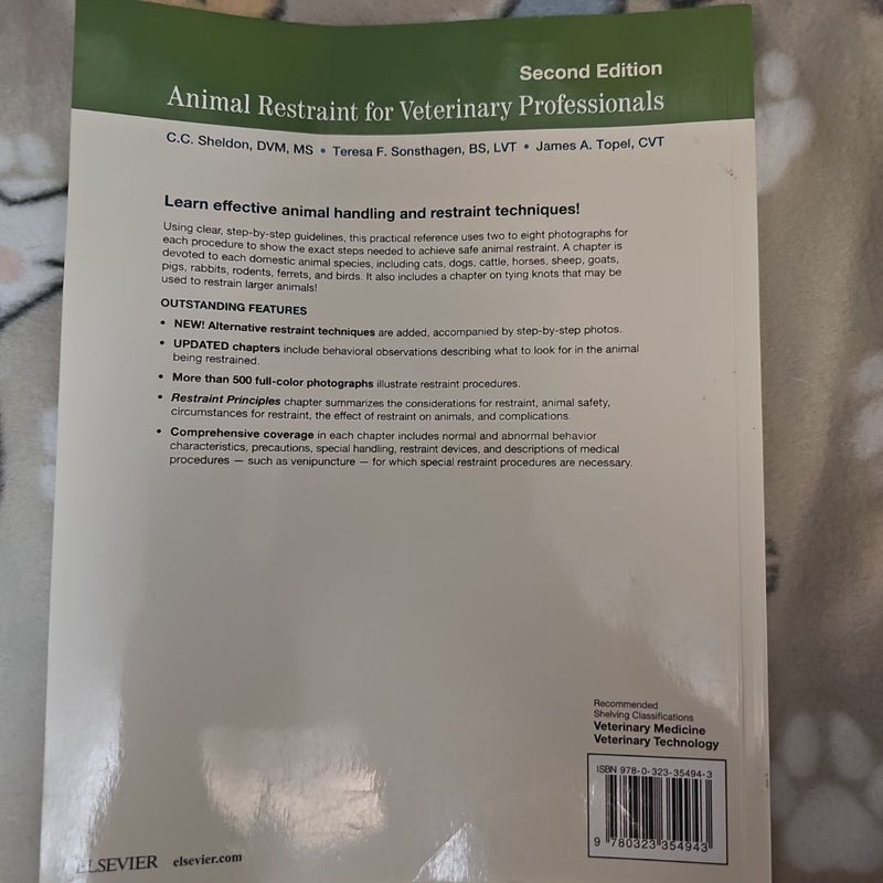 Animal Restraint for Veterinary Professionals