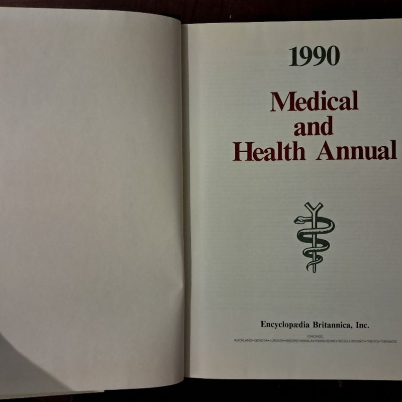 1990 Medical and Health Annual!