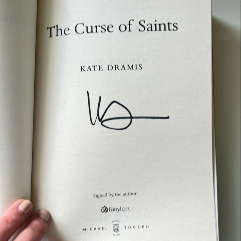 The Curse of Saints Fairyloot Signed Special Edition