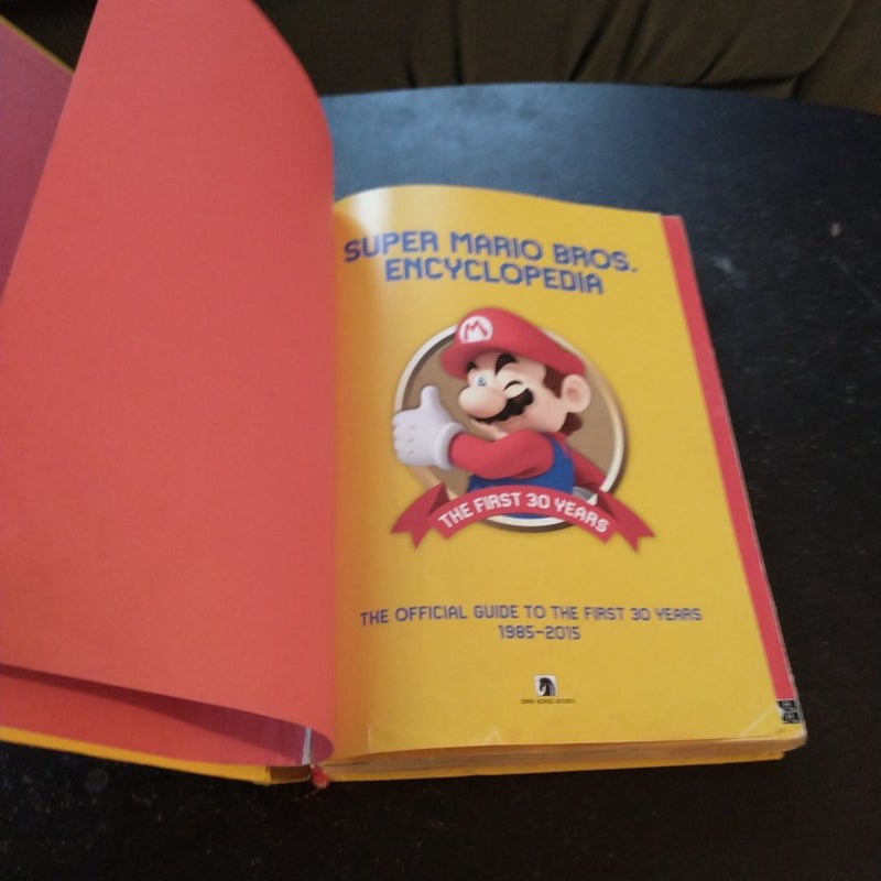 Super Mario Encyclopedia Official Guide to First 30 Years