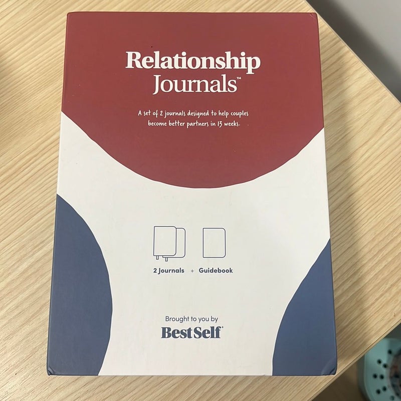 Relationship Journals and Guidebook by Best Self, Hardcover 