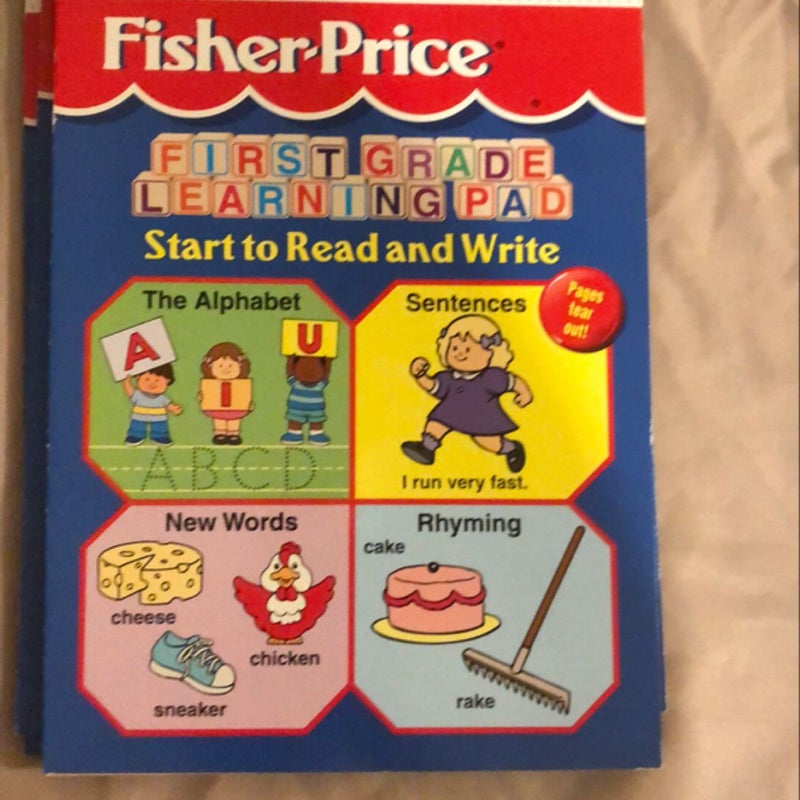 4 First Grade Learning Pads