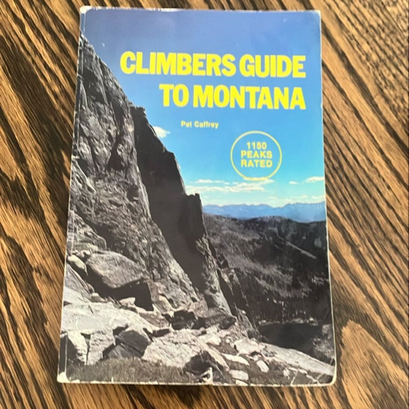 Climbers Guide to Montana