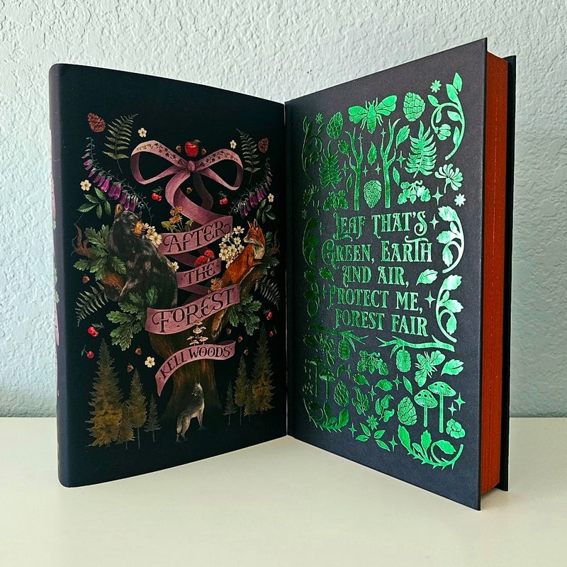 After The Forest SIGNED by Kell Woods Owlcrate FIRST edition