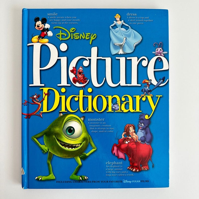 Disney Pixar Picture Dictionary, First Edition