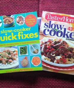 🔥2 Slow Cooker Cookbooks Bundle/ Quick Fixes