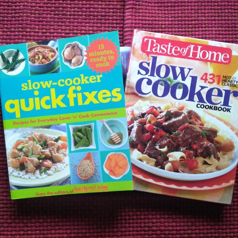 🔥2 Slow Cooker Cookbooks Bundle/ Quick Fixes
