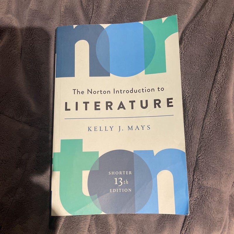 The Norton Introduction to Literature