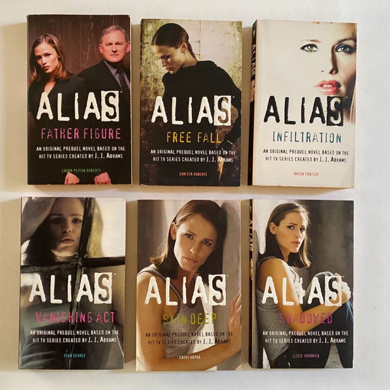 Alias Lot 17 Prequels + APO Series: Recruited; Father Figure; Free Fall; Infiltration; Shadowed; Skin Deep; Vanishing Act; A Secret Life; Disappeared; Close Quarters; Sister Spy; The Pursuit; Two of a Kind?; Fiana; Collateral Damage; Replaced; The Road Not Taken