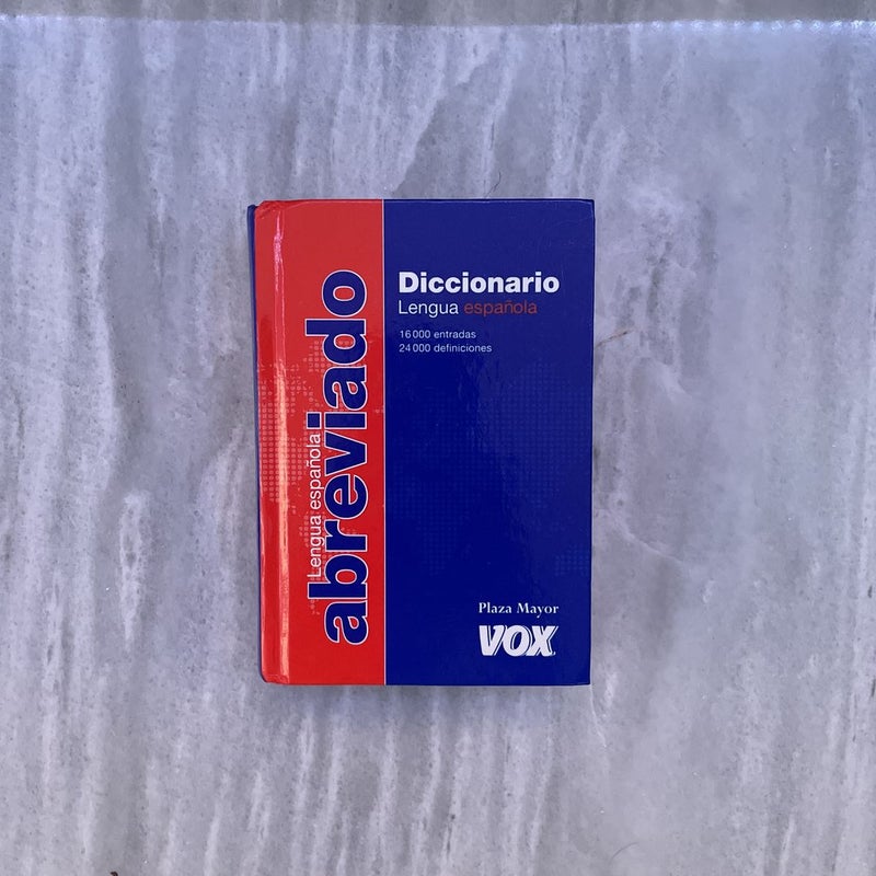 Diccionario lengua española/ Spanish language dictionary 