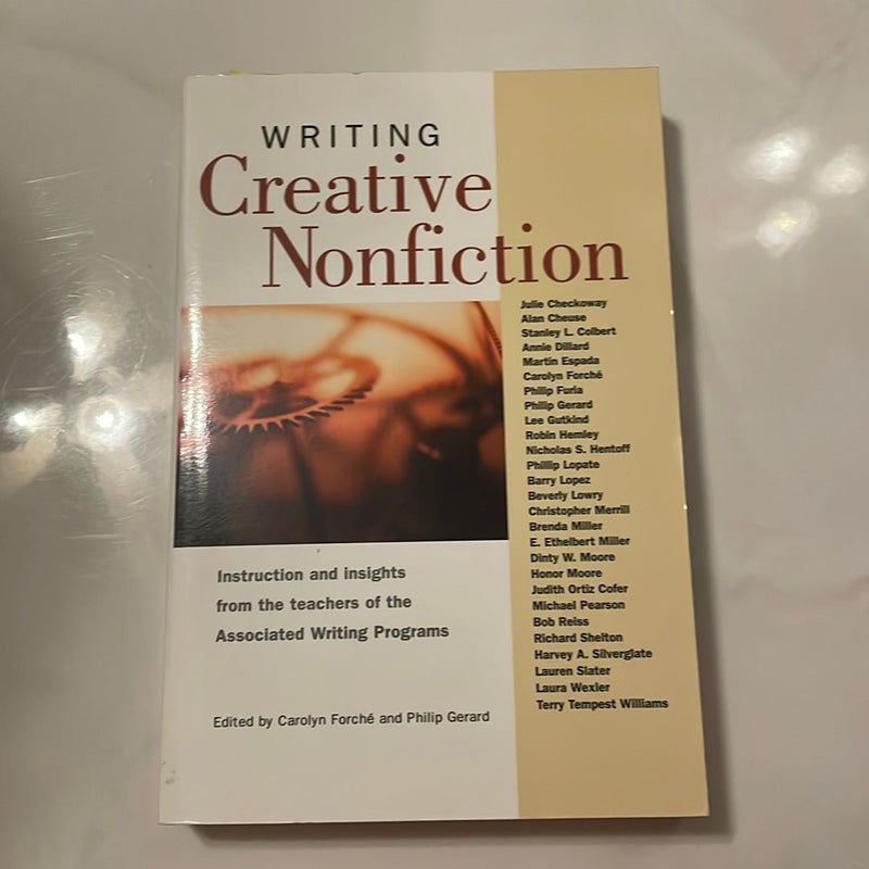 Writing Creative Nonfiction
