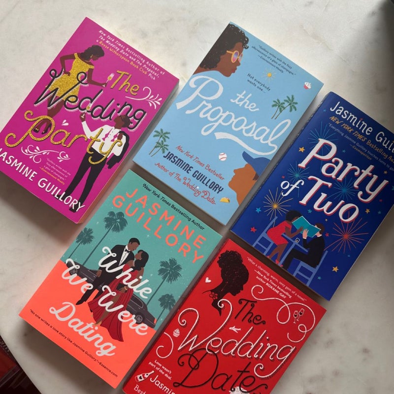 The Wedding Date + 4 Jasmine Guillory Books! 