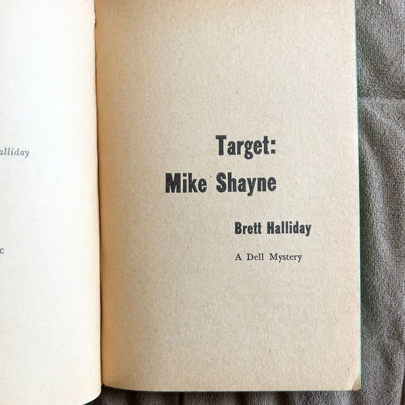 Target Mike Shayne 1233