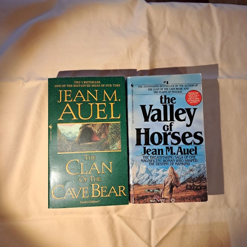 Earth's Children Series 6 Jean Auel Paperbacks