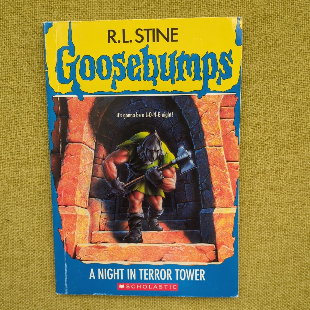 Goosebumps A Night in Terror Tower, 2017 1st Printing
