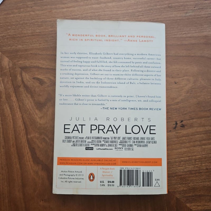 Eat Pray Love