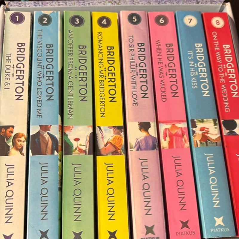 BRIDGERTON 8-BOOK BOXSET