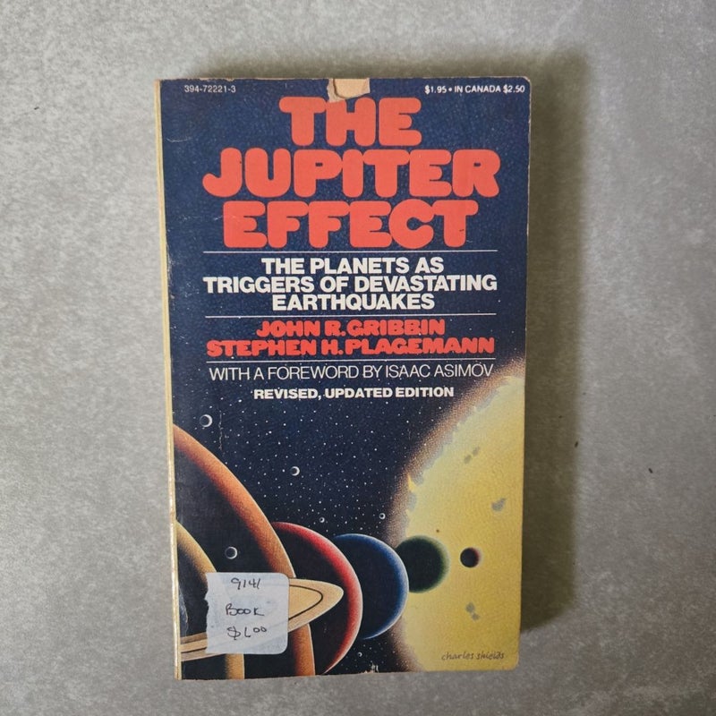 The Jupiter Effect 1970s vintage paperback 