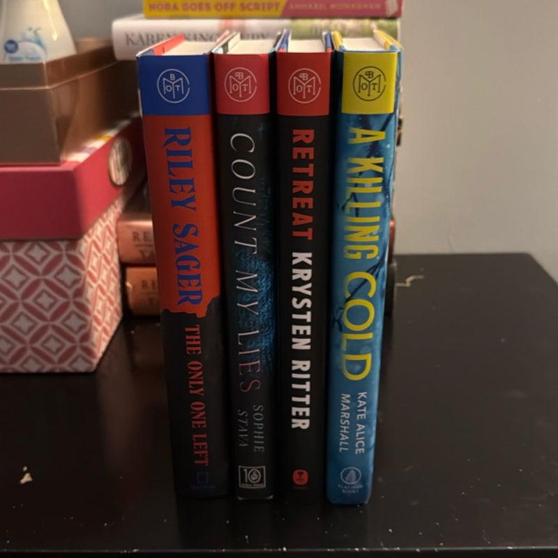 Book of the Month Thriller Bundle 