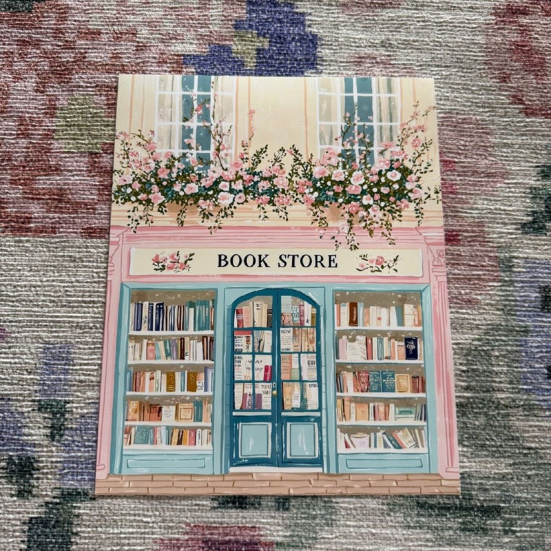 Bookstore bookish print 