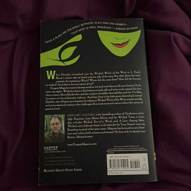 Wicked Musical Tie-In Edition