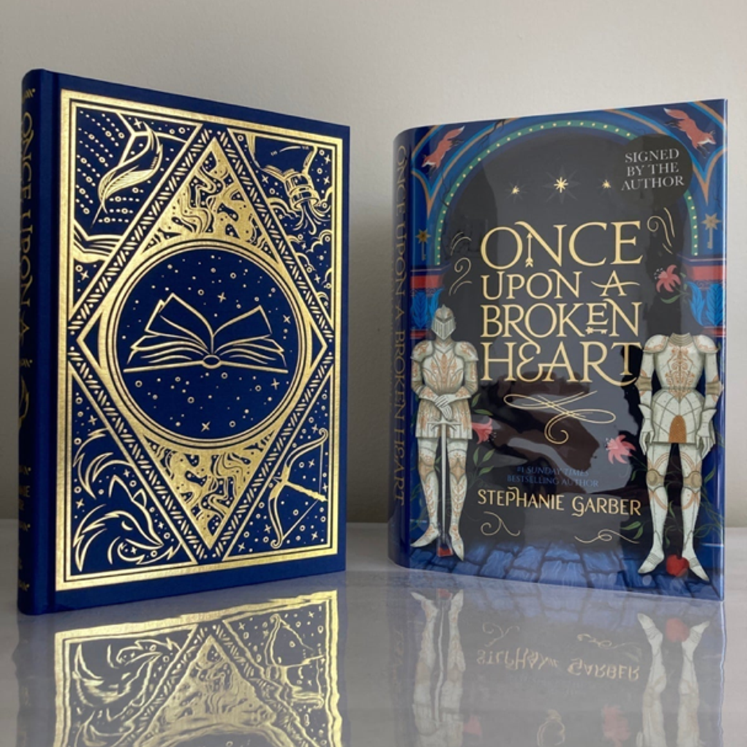 Once Upon a Broken Heart Waterstone exclusive cheapest Signed edition