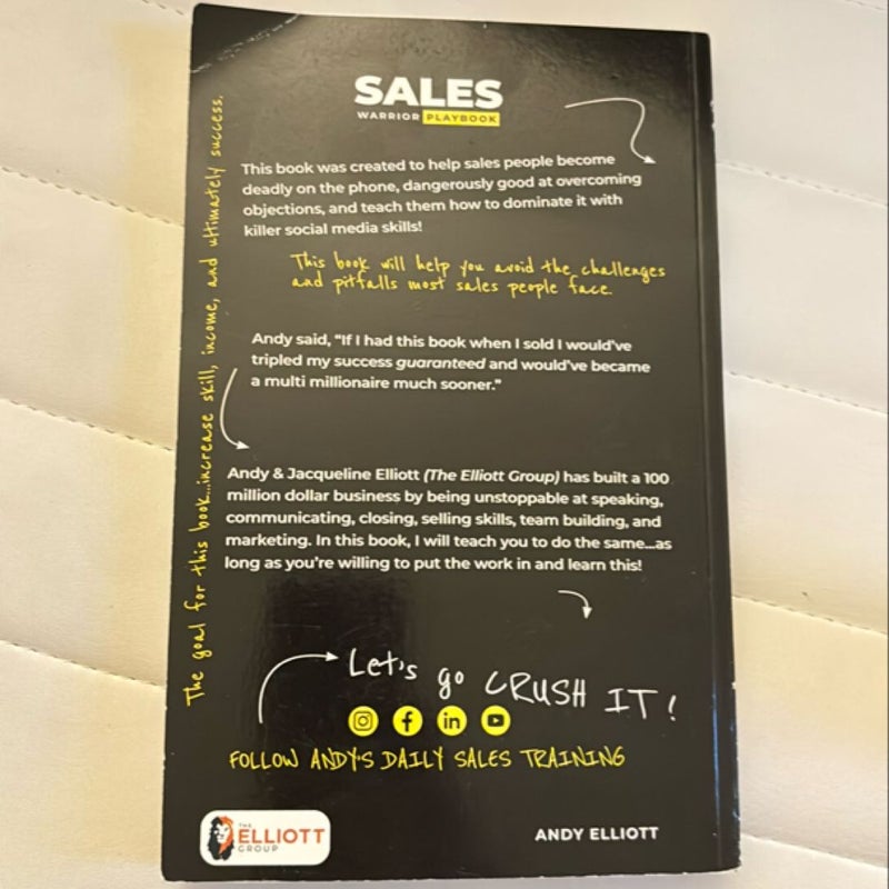 Sales warrior playbook