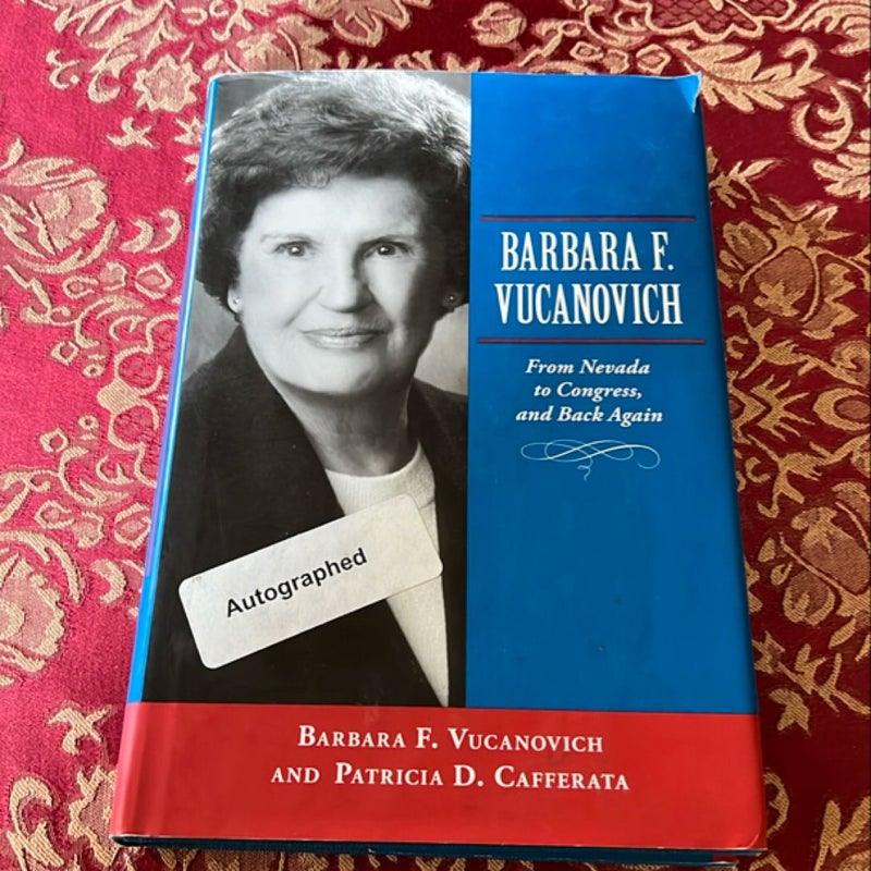 Barbara F. Vucanovich - Signed