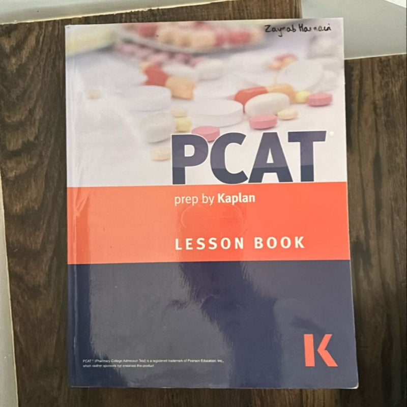 PCAT Lesson Book