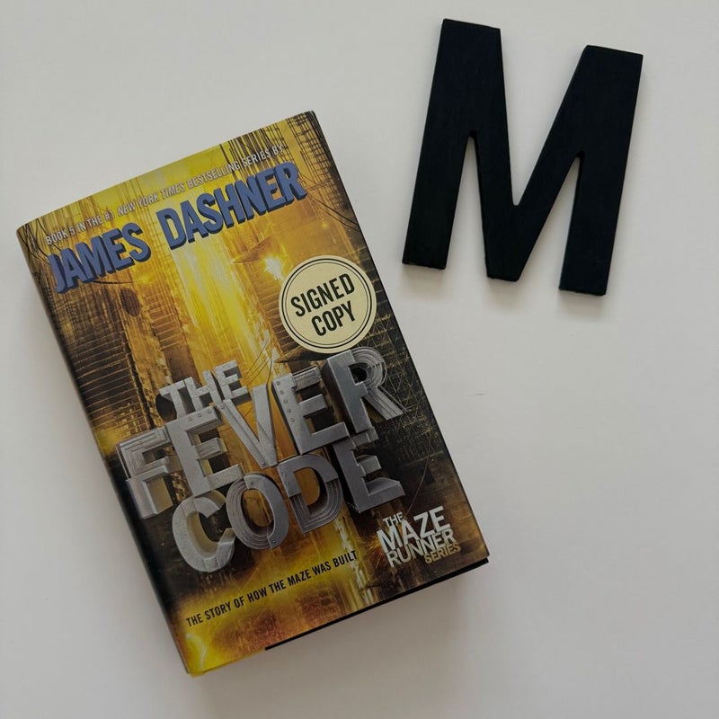 The Fever Code *SIGNED FIRST EDITION*