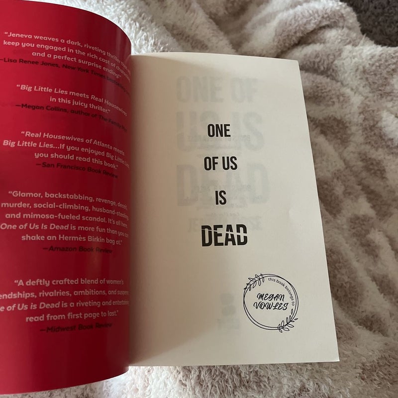 One of Us Is Dead by Jeneva Rose book reviews