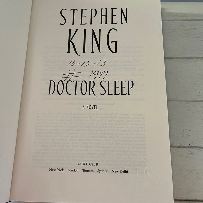 Stephen King Lot of 4 Horror Books Skeleton Crew Doctor Sleep Blaze