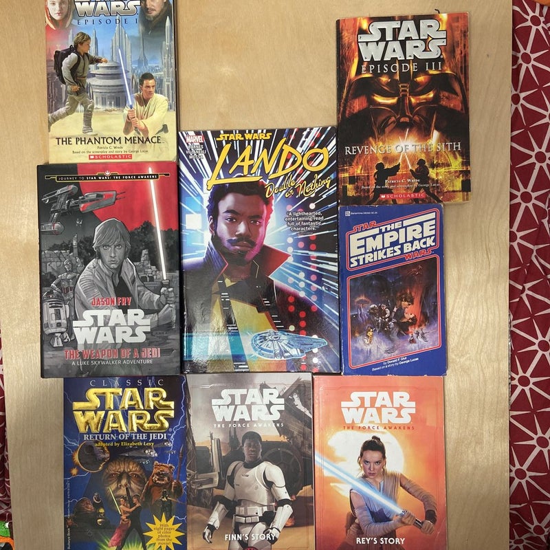 Star Wars Bundle #1 (with 8 Books)