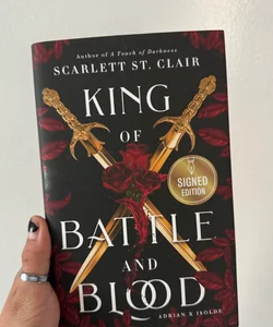 Signed Edition of King of Battle and Blood