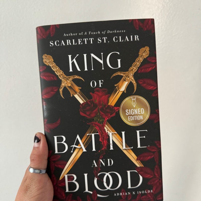 Signed Edition of King of Battle and Blood