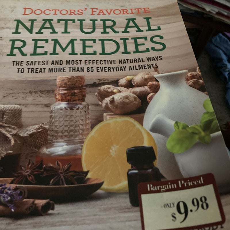 Doctors favorite Natural Remedies 