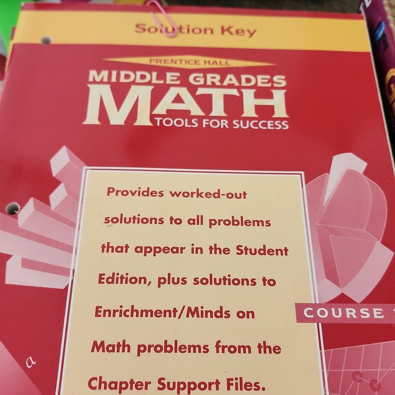 Middle school Math Solutions 
