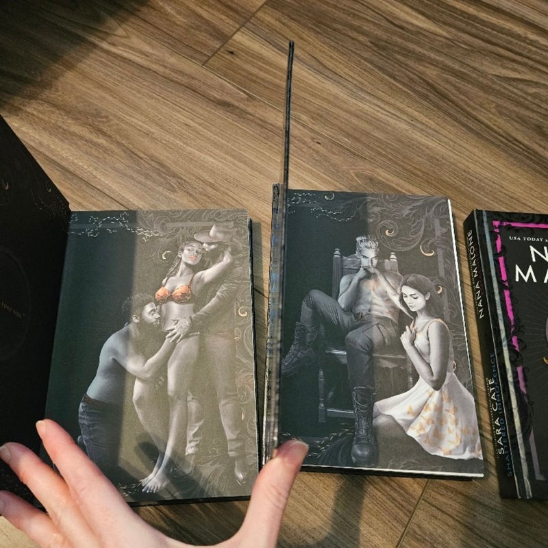 Black Rose Auction Kickstarter digitally signed hardbacks
