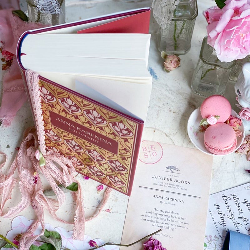 Anna Karenina w/ Juniper Books Cover