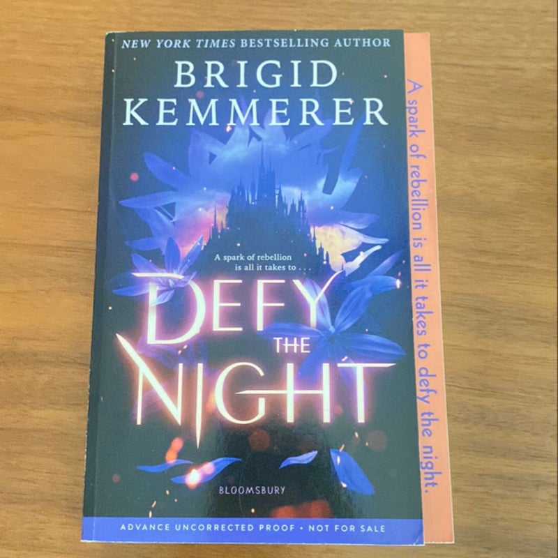 Defy The Night ARC copy