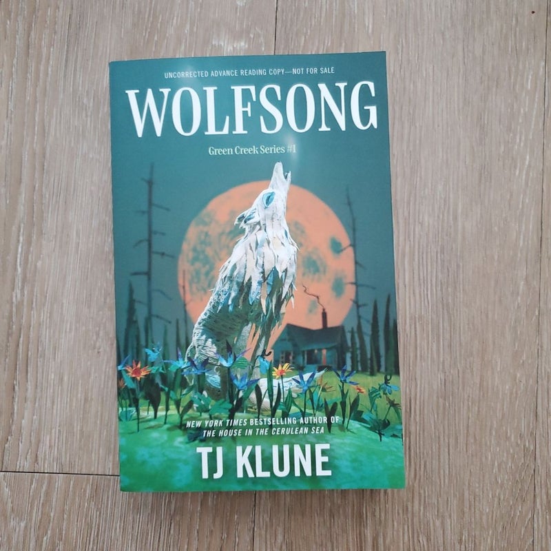 Wolfsong ARC Advance Readers Copy 