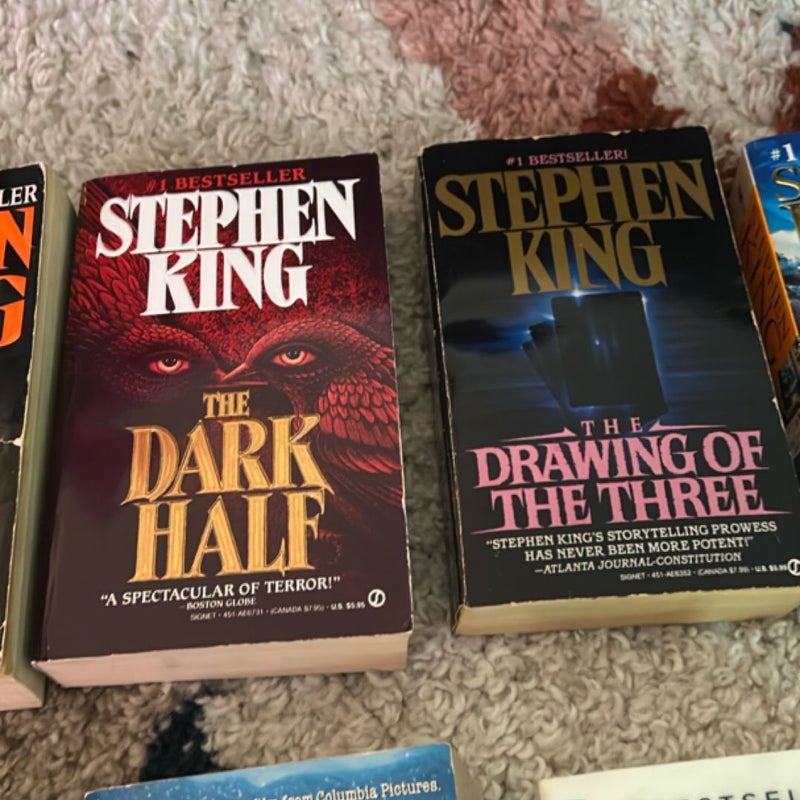 Stephen King lot of 10 (misery, the stand, thinner, dark tower, more)