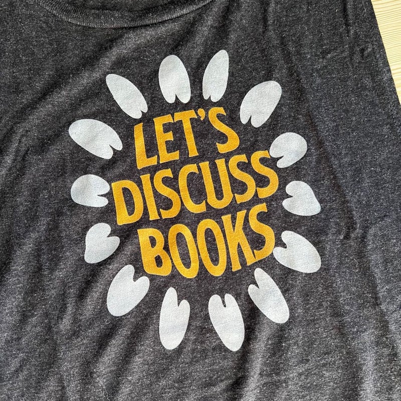 Inkwell Threads Let’s Discuss Books Muscle Tee