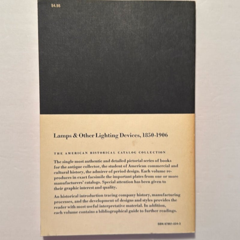 Lamps & Other Lighting Devices, 1850-1906