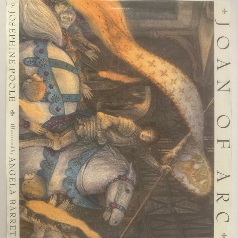 Joan of Arc by Josephine Poole Illustrated large book first edition HC Very good