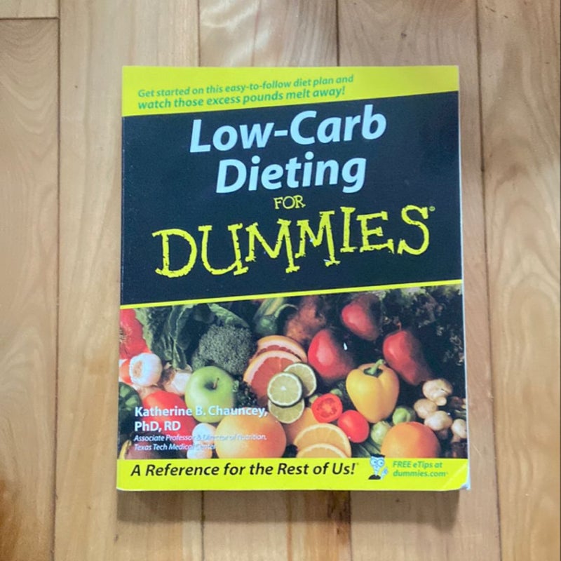 Low-Carb Dieting for Dummies