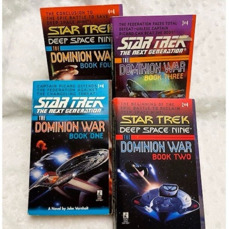 Star Trek The Dominion War Complete Books 1-4